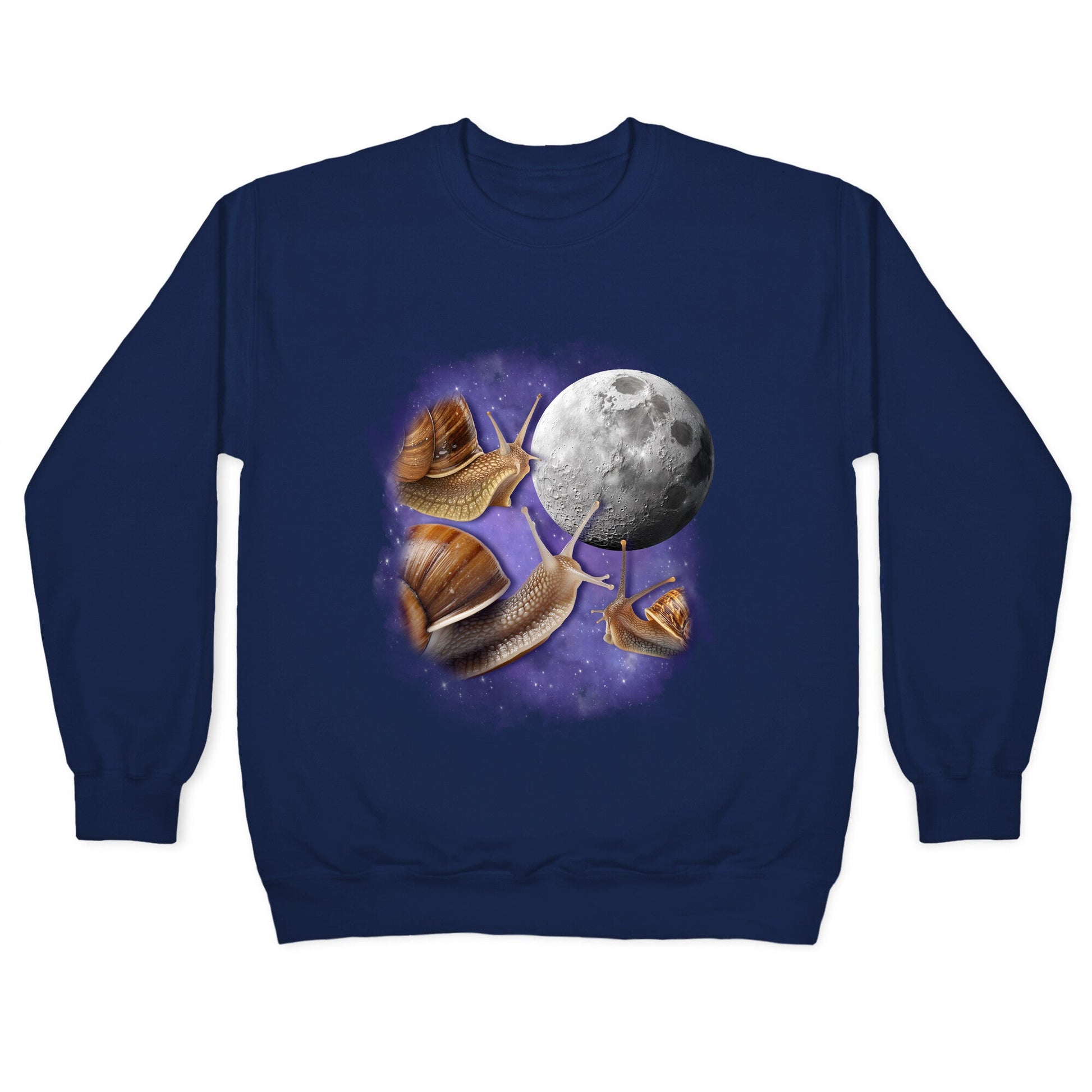 Yearning Snails Crewneck Sweatshirt