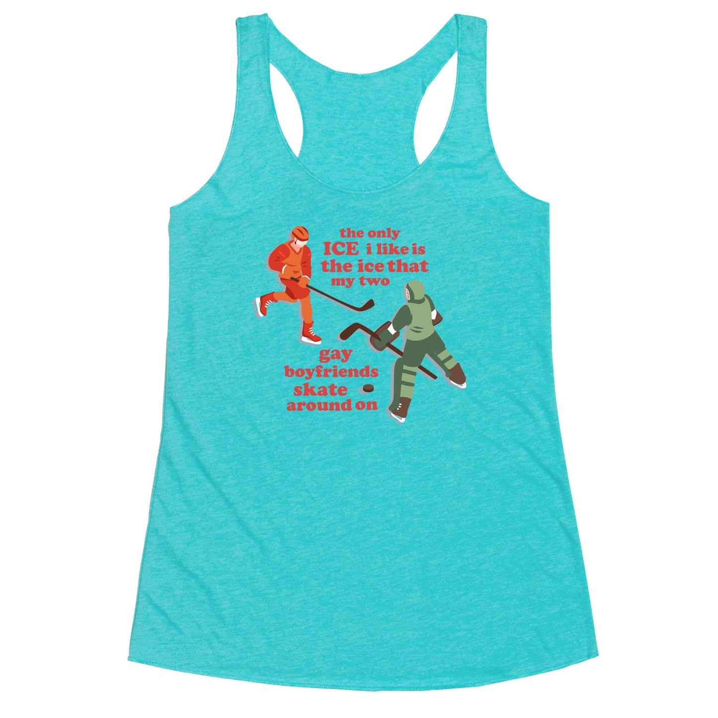 The Only Ice I Like Racerback Tank
