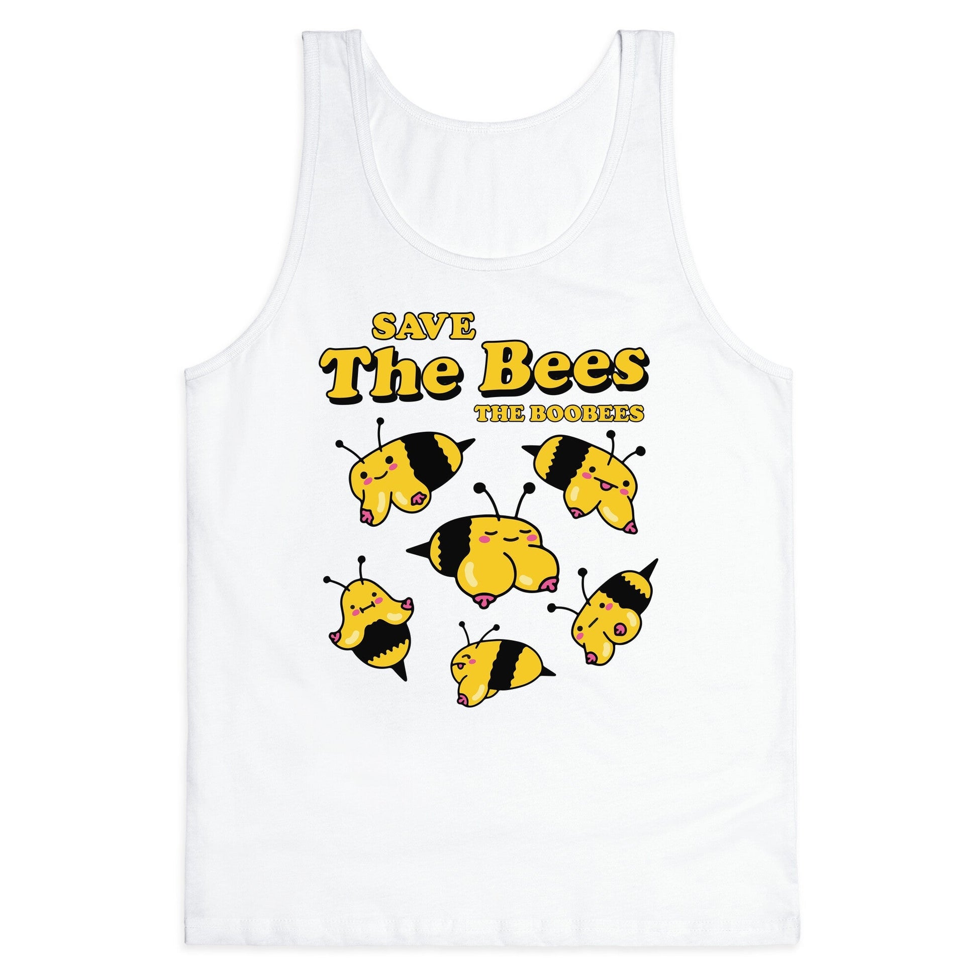 Save The Bees Boobees Tank Top