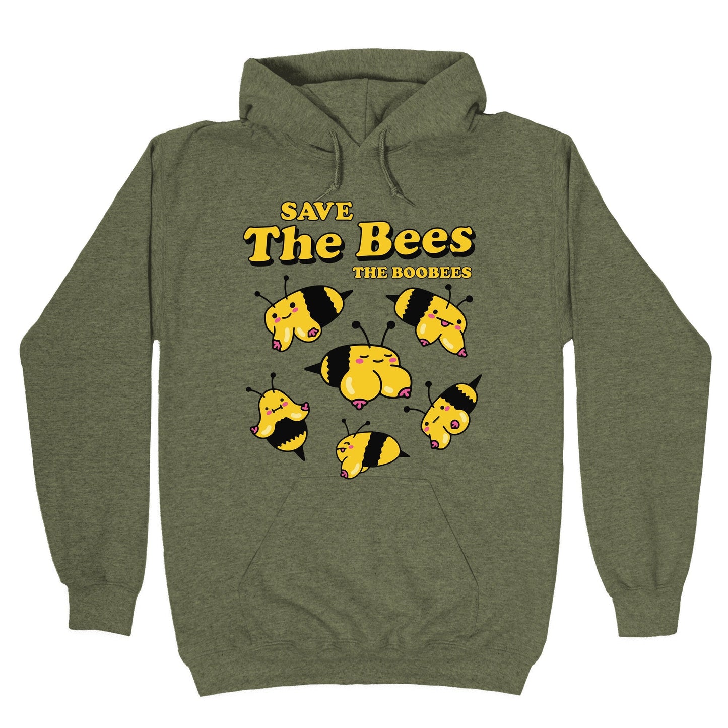 Save The Bees Boobees Hoodie