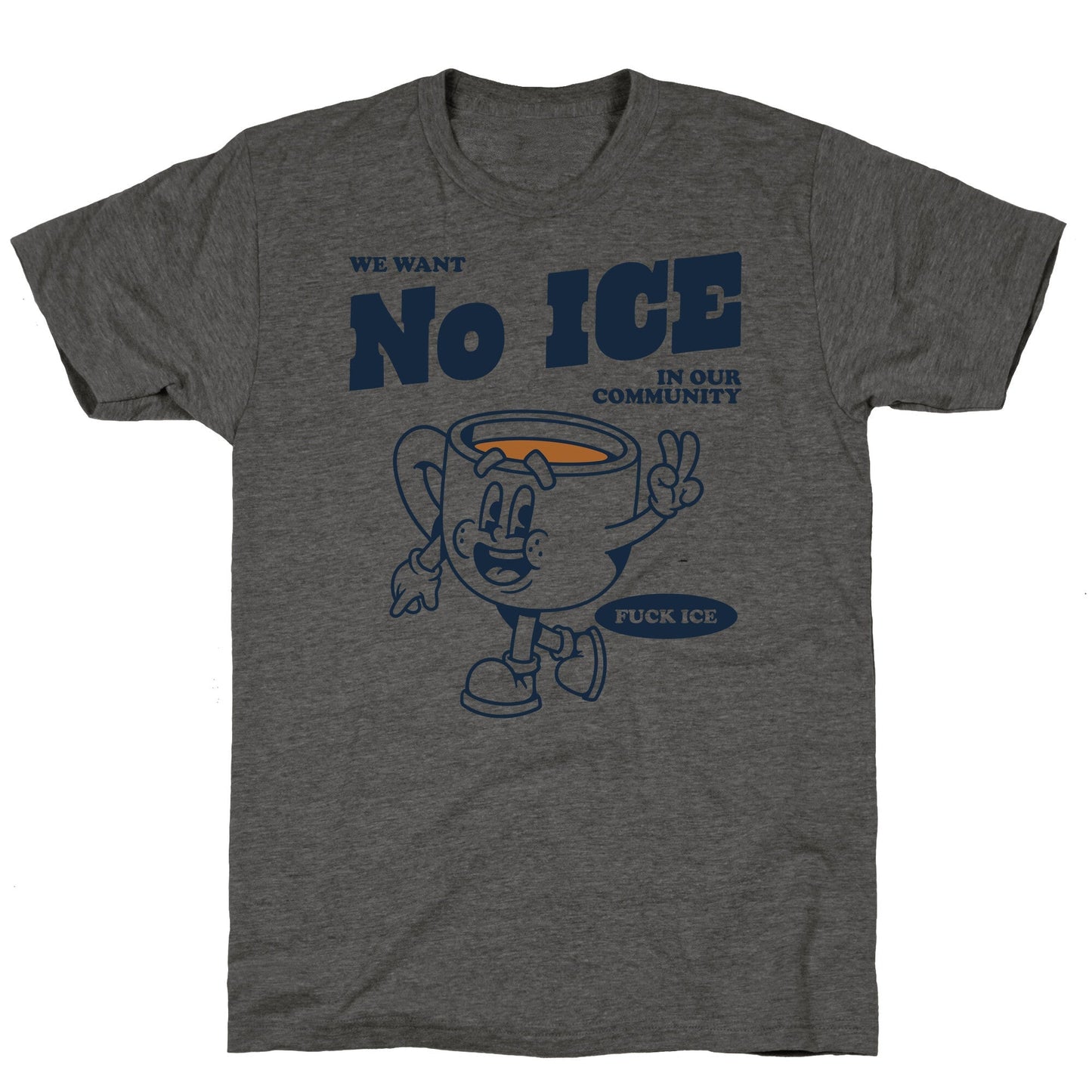 No ICE Unisex Triblend Tee
