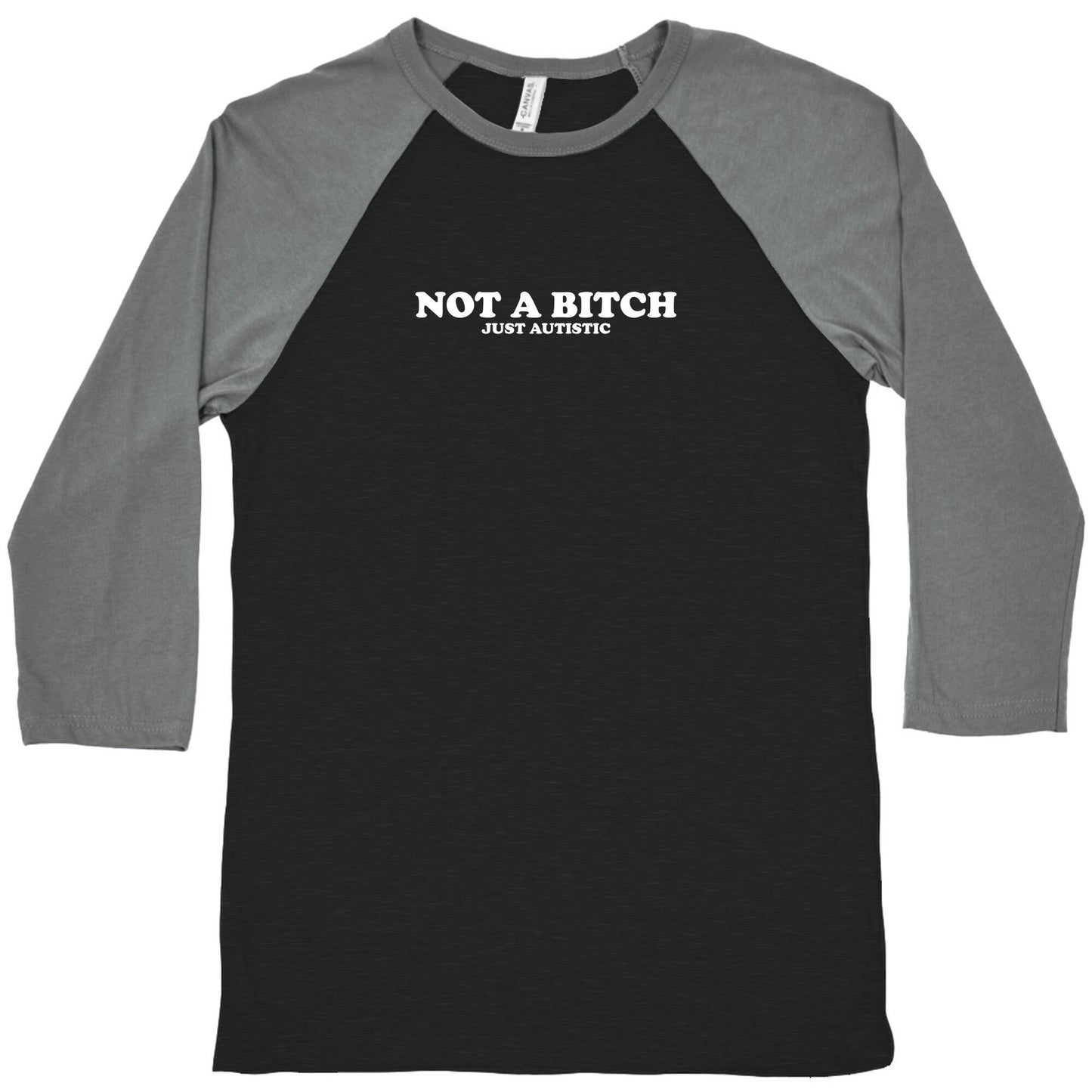 Not A Bitch Baseball Tee
