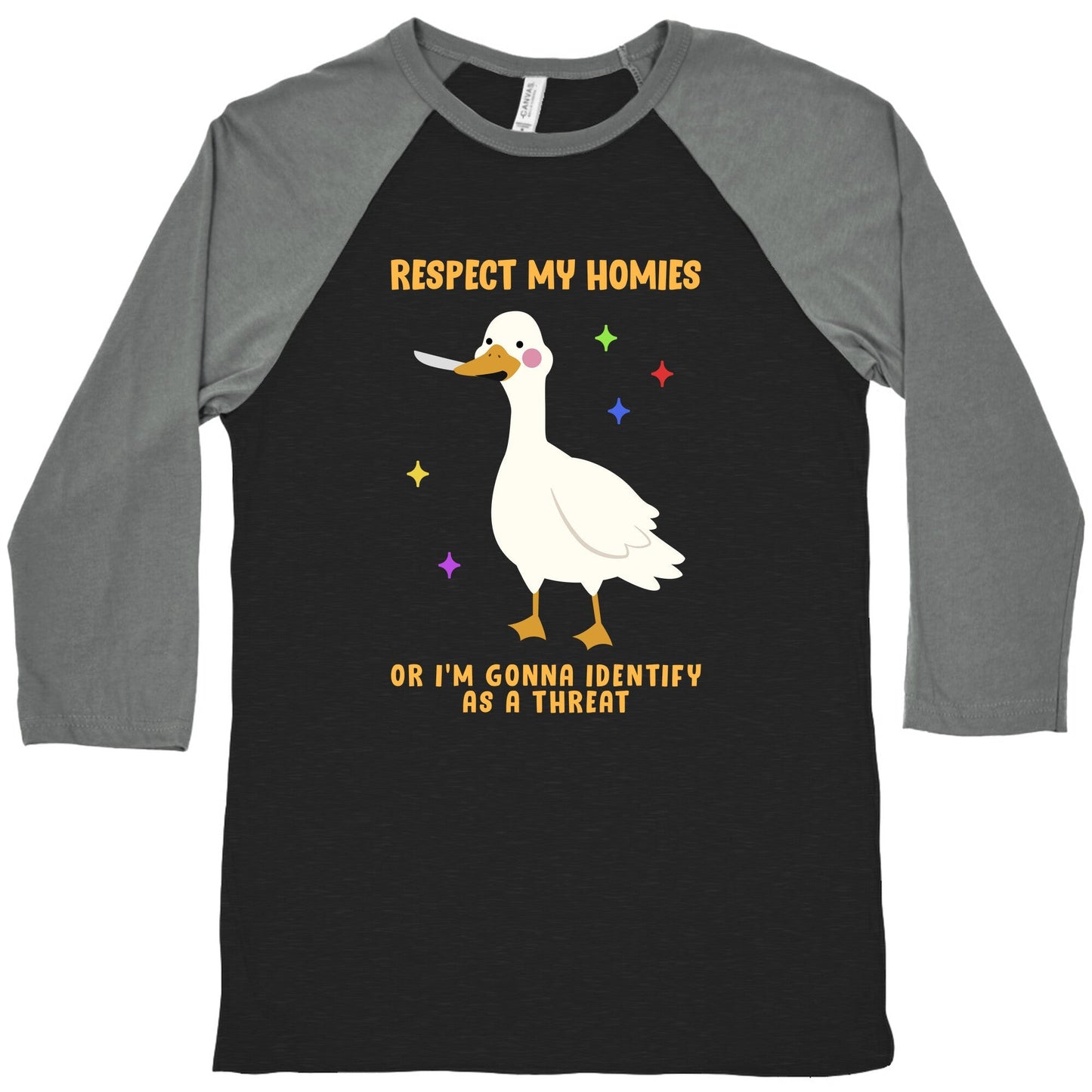Respect My Homies Baseball Tee