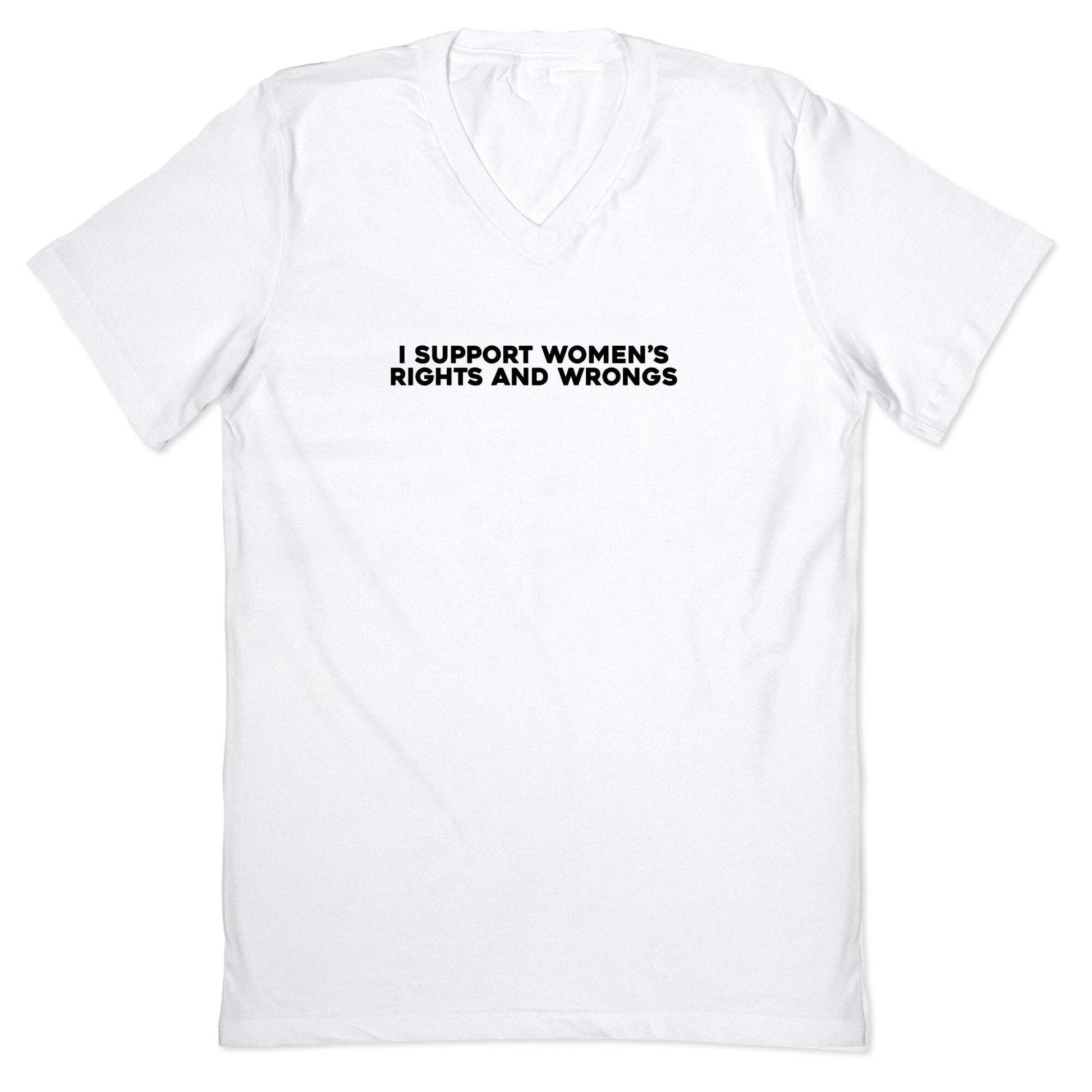 Womens Rights And Wrongs V-Neck
