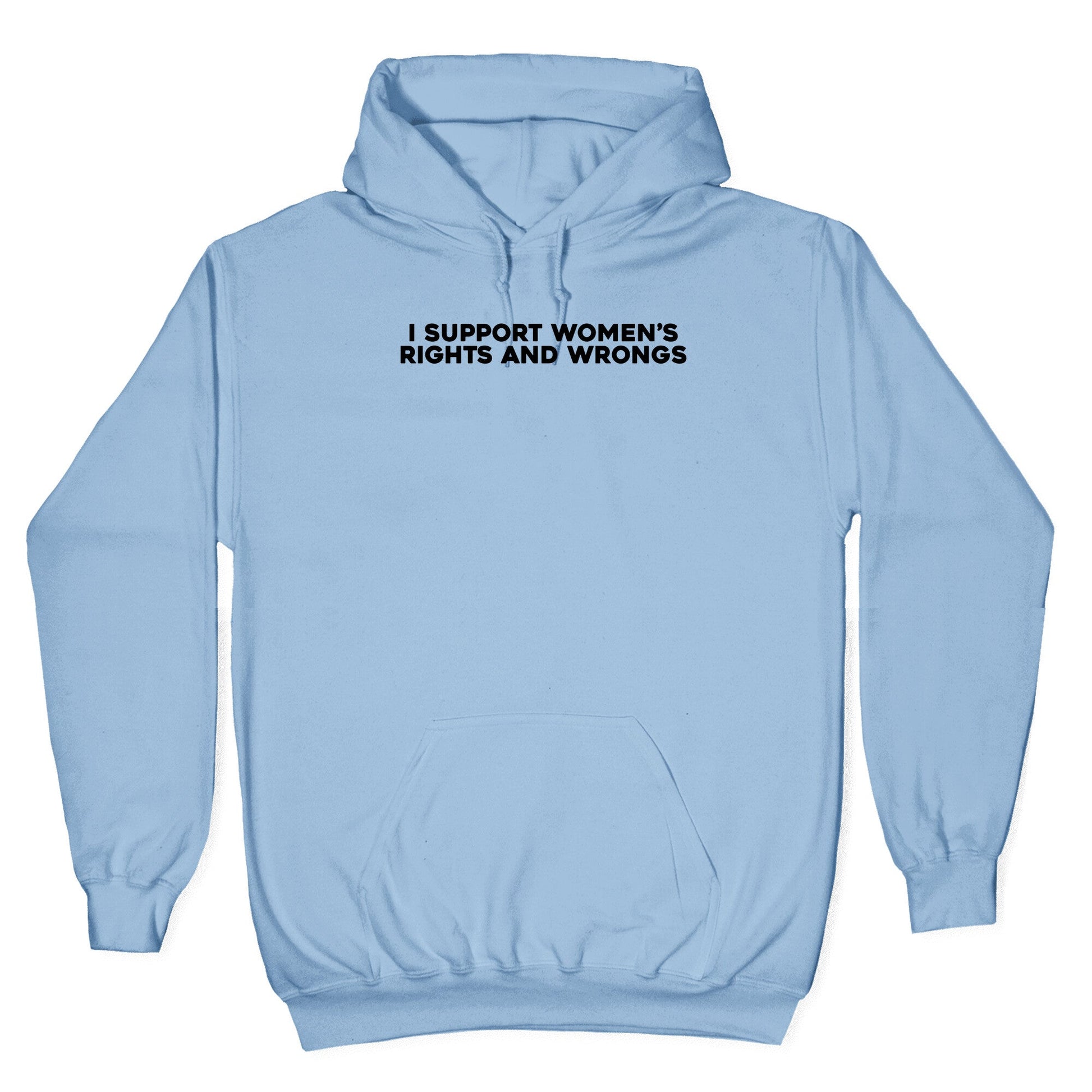 Womens Rights And Wrongs Hoodie