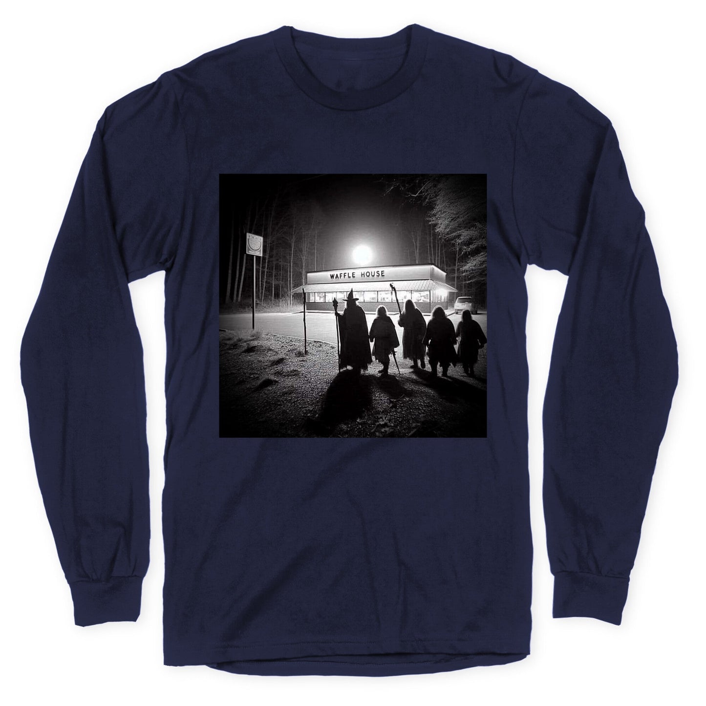 Fellowship Of The Waffle House Longsleeve Tee