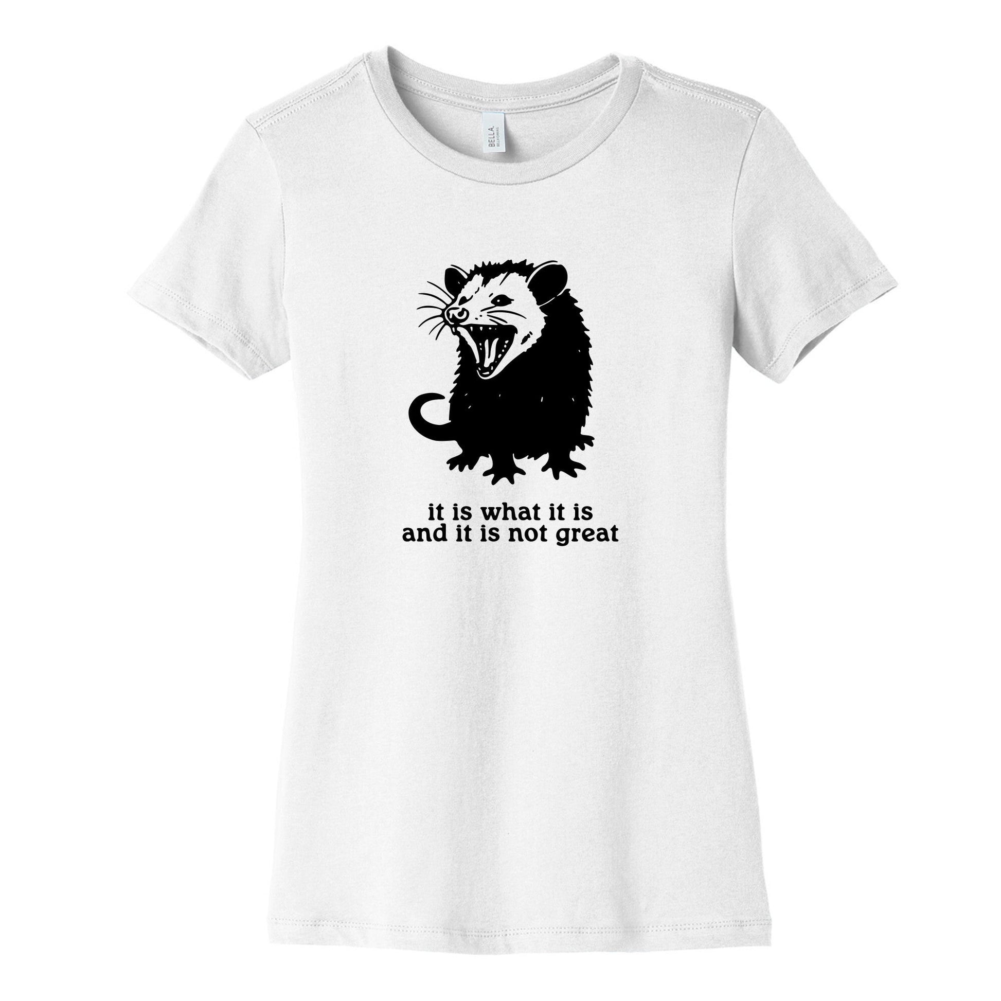 It Is What It Is Womens Cotton Tee