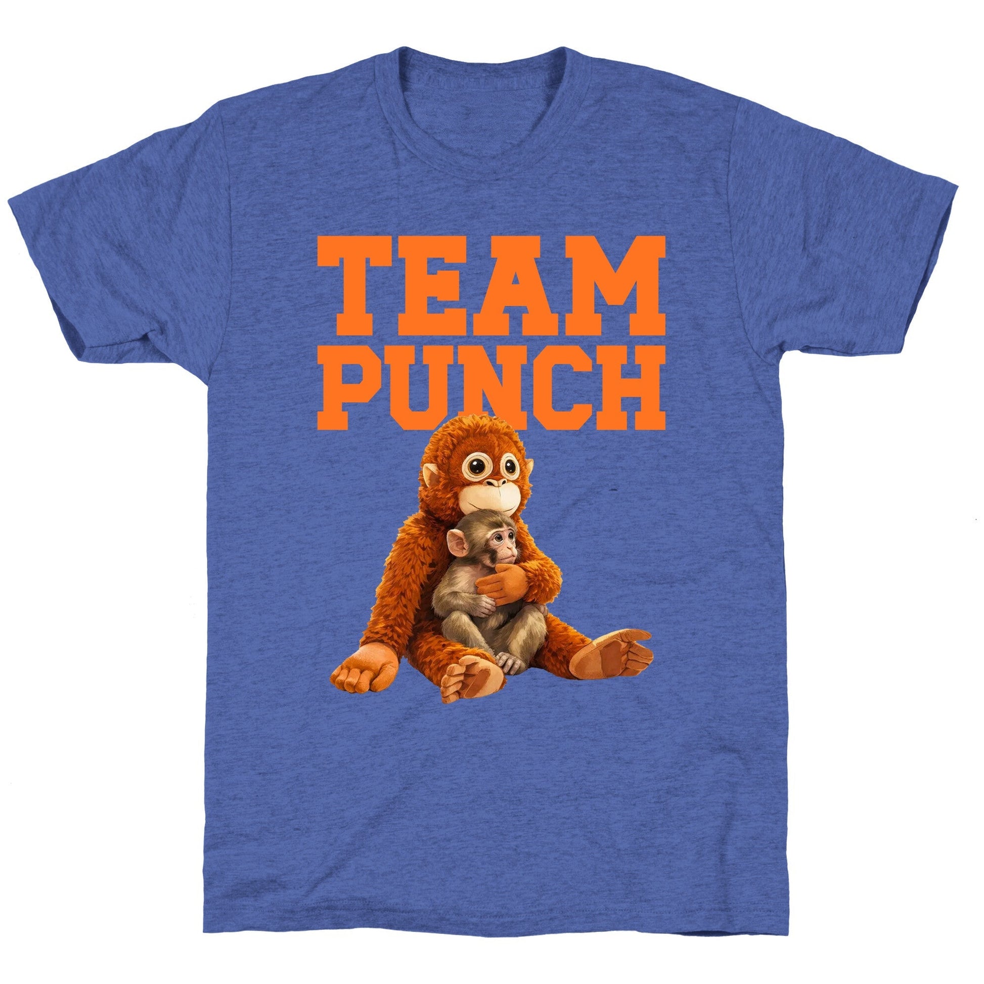 Punch The Monkey Unisex Triblend Tee