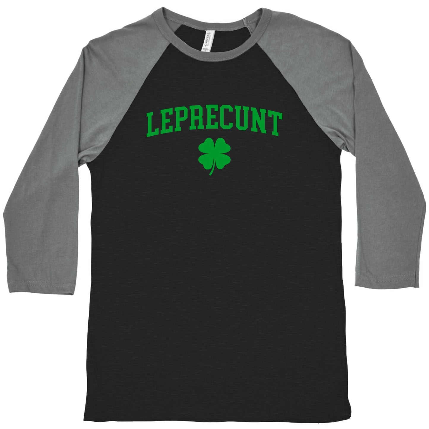 Leprecunt Baseball Tee
