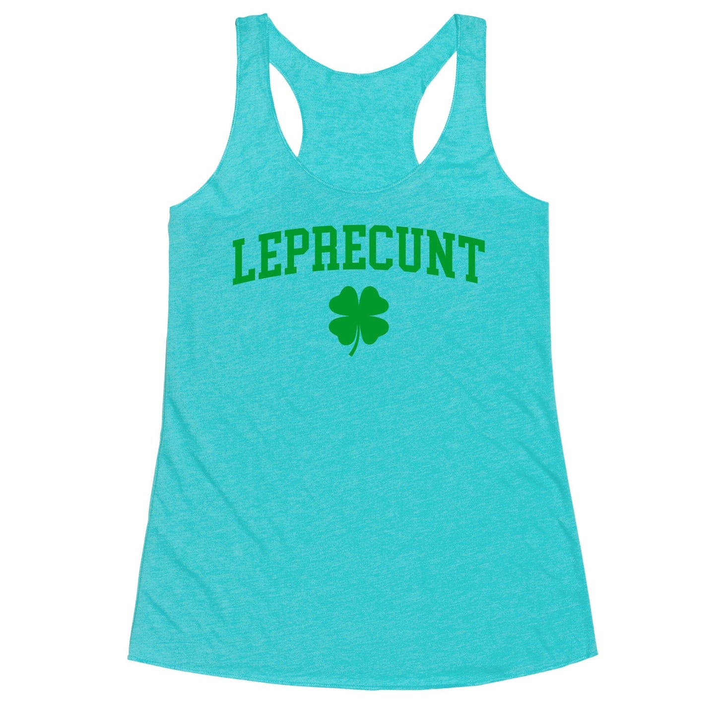 Leprecunt Racerback Tank