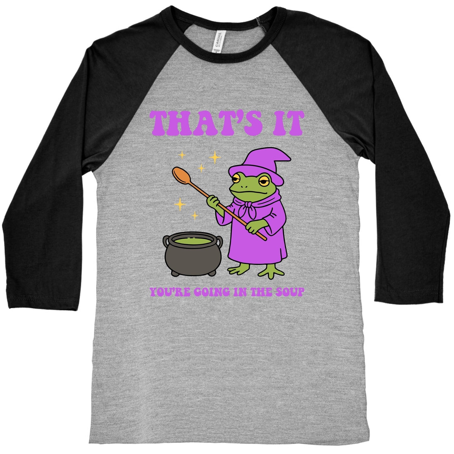 Youre Going In The Soup Baseball Tee