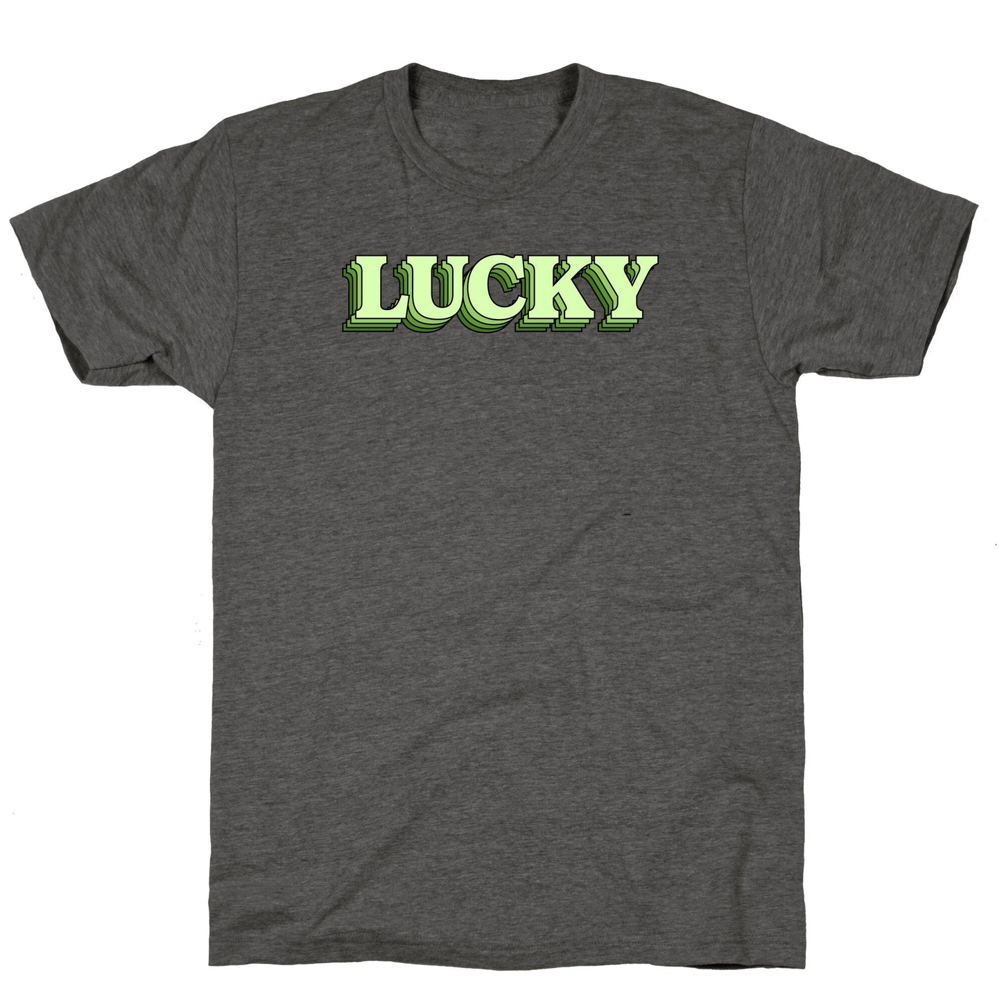 Lucky Unisex Triblend Tee