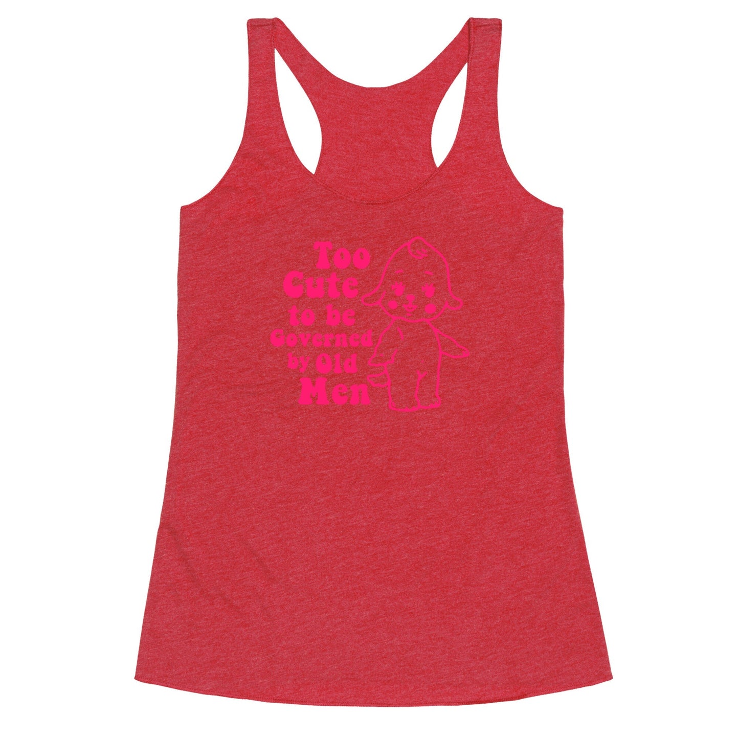 Too Cute Racerback Tank