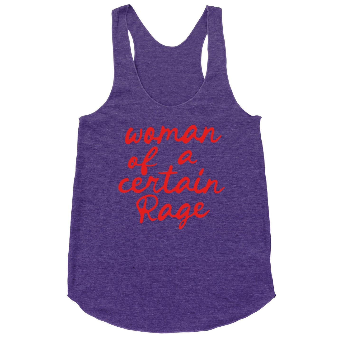 Woman Of A Certain Rage Racerback Tank