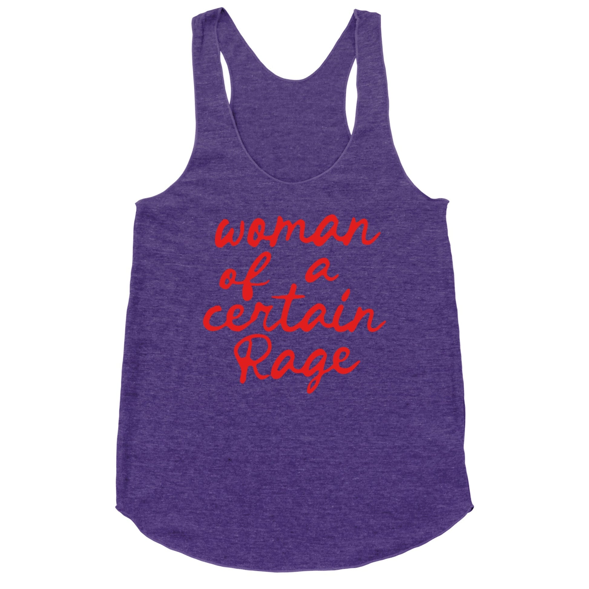 Woman Of A Certain Rage Racerback Tank