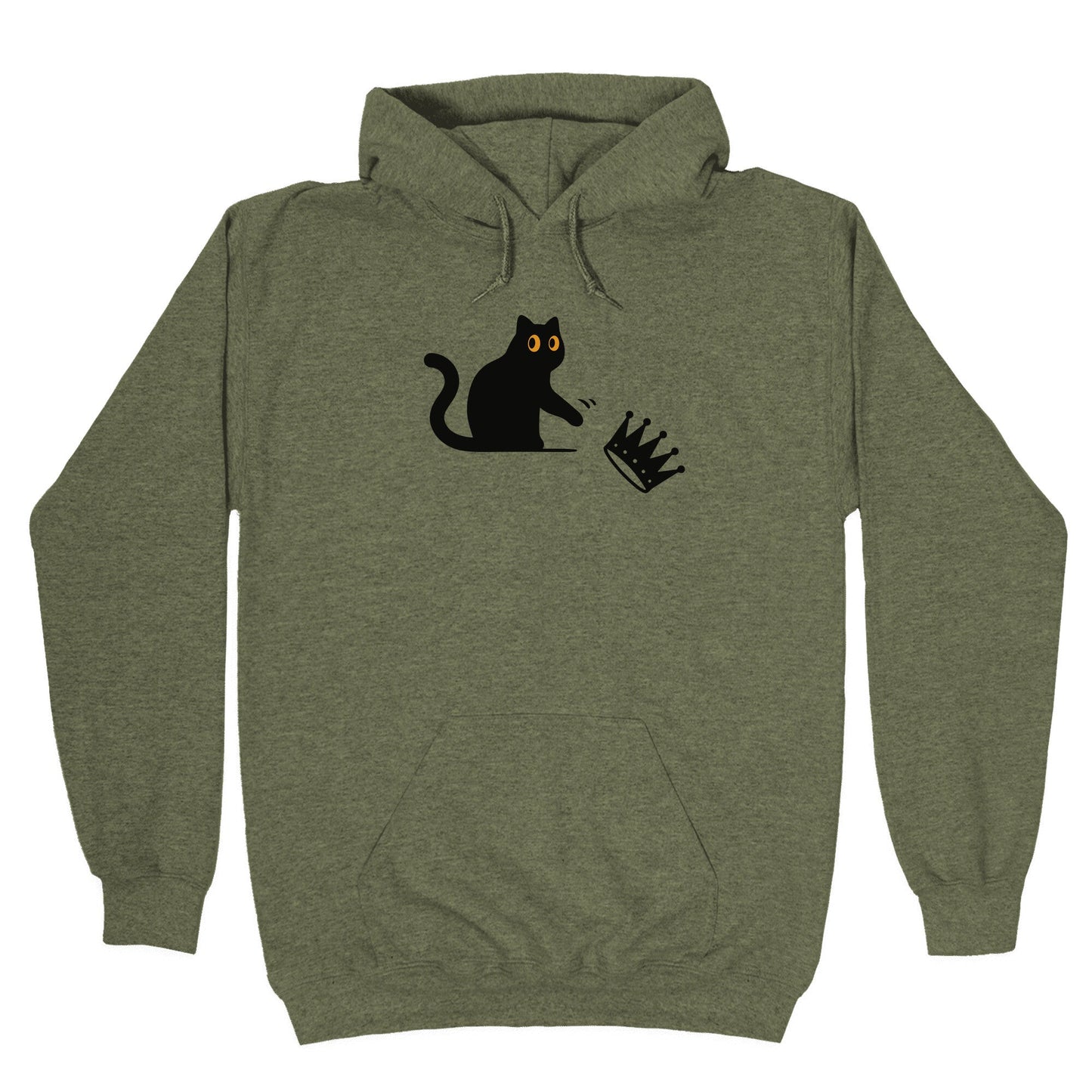 No Kings Cat Hoodie