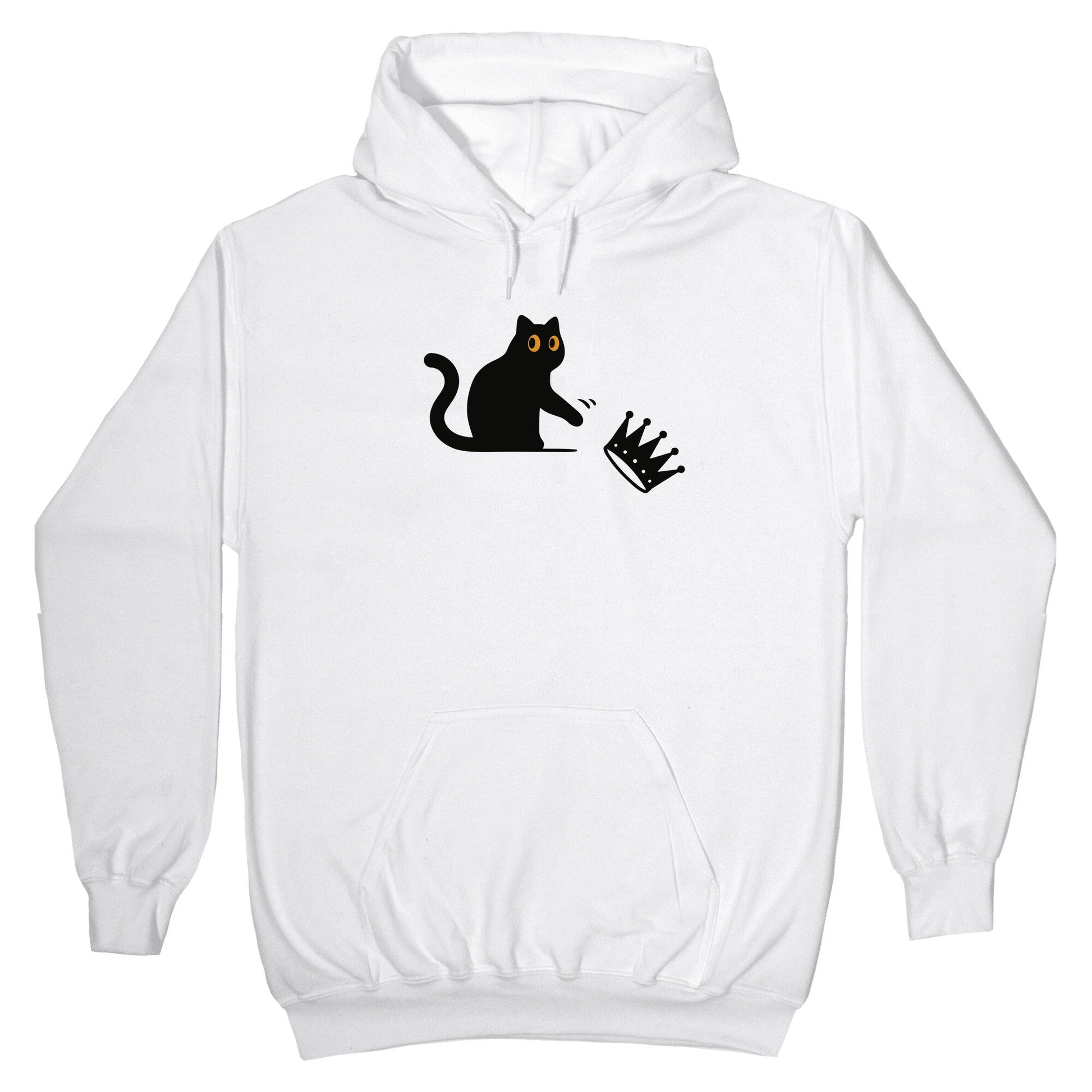 No Kings Cat Hoodie