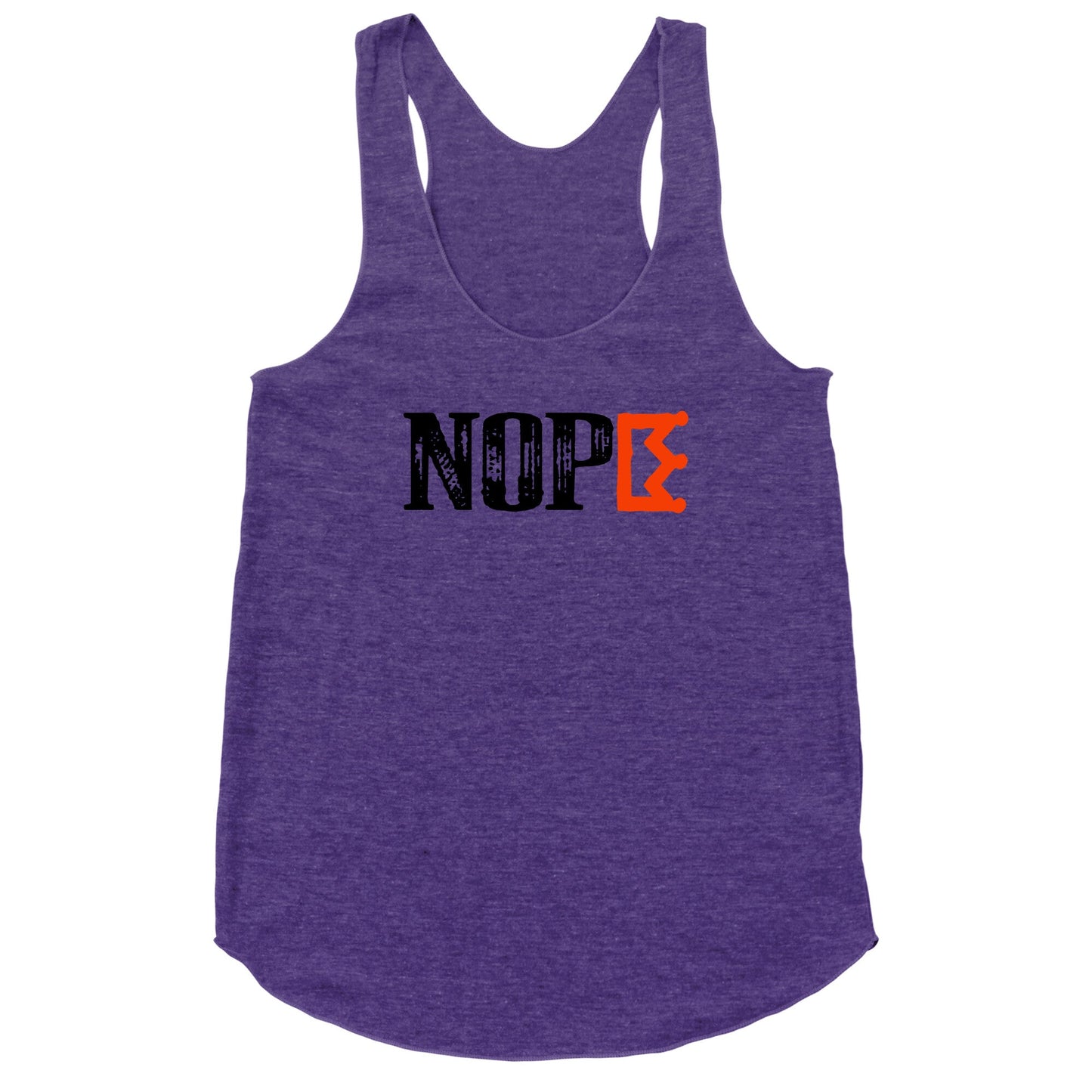 No Kings NOPE Racerback Tank