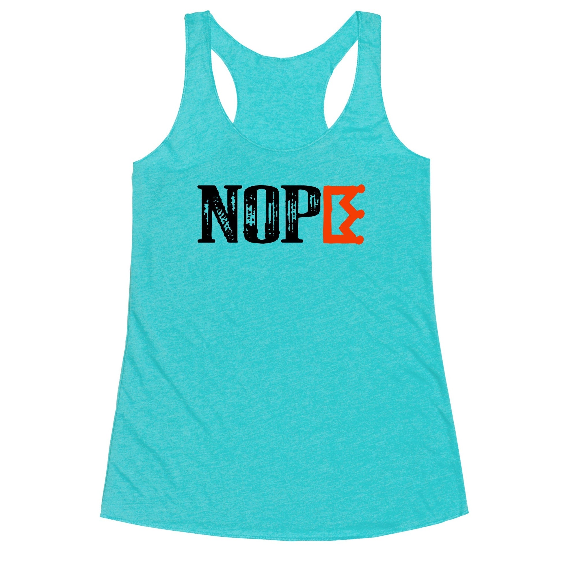 No Kings NOPE Racerback Tank
