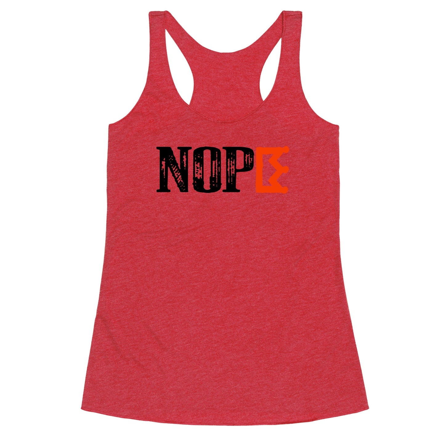 No Kings NOPE Racerback Tank