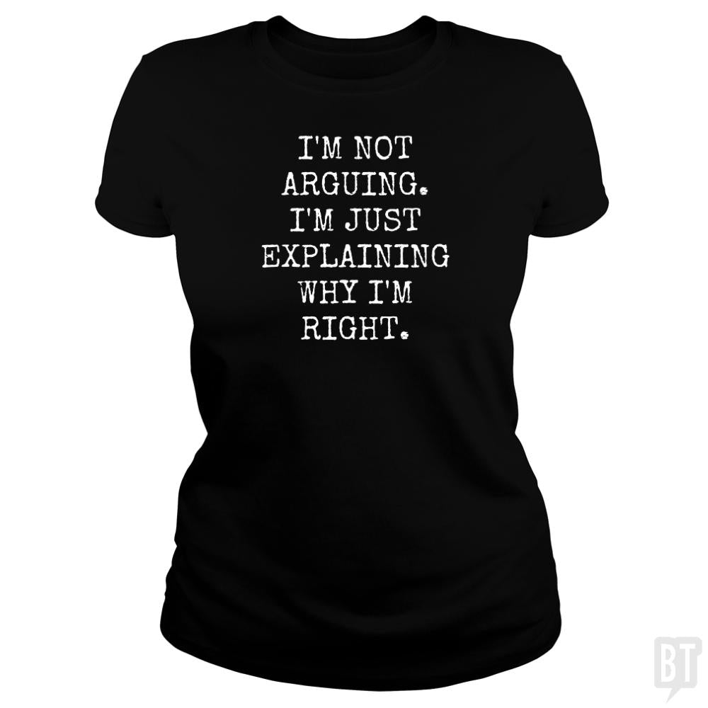 Im Not Arguing