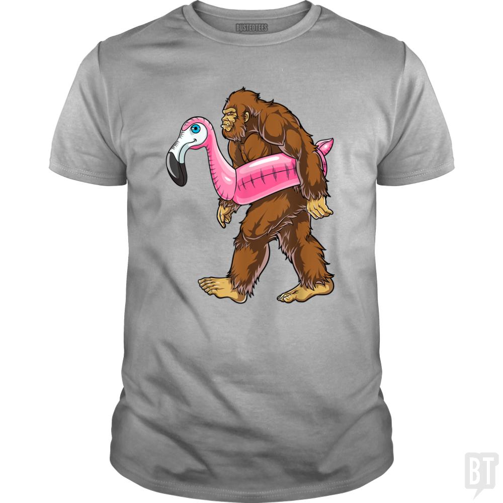Pool Party Bigfoot Flamingo