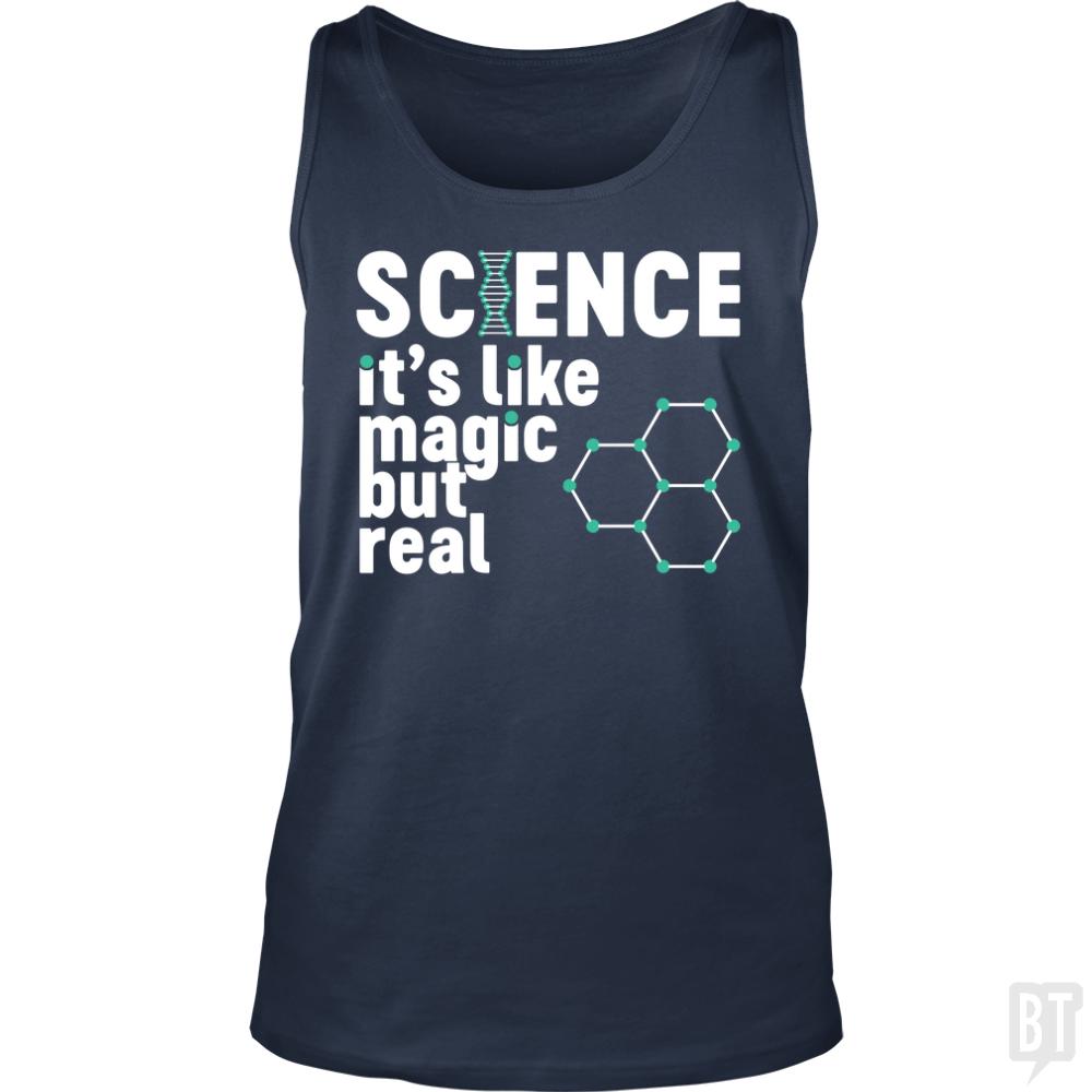 Science Magic Tank Tops