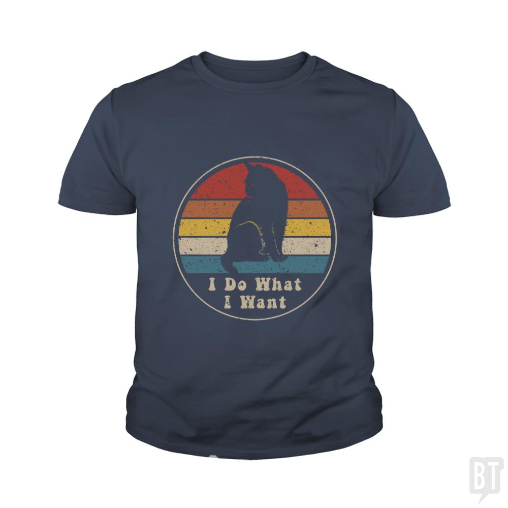 I Do What I Want Kids Shirt