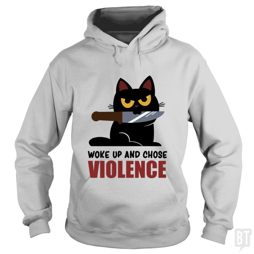 Violent Cat Hoodie