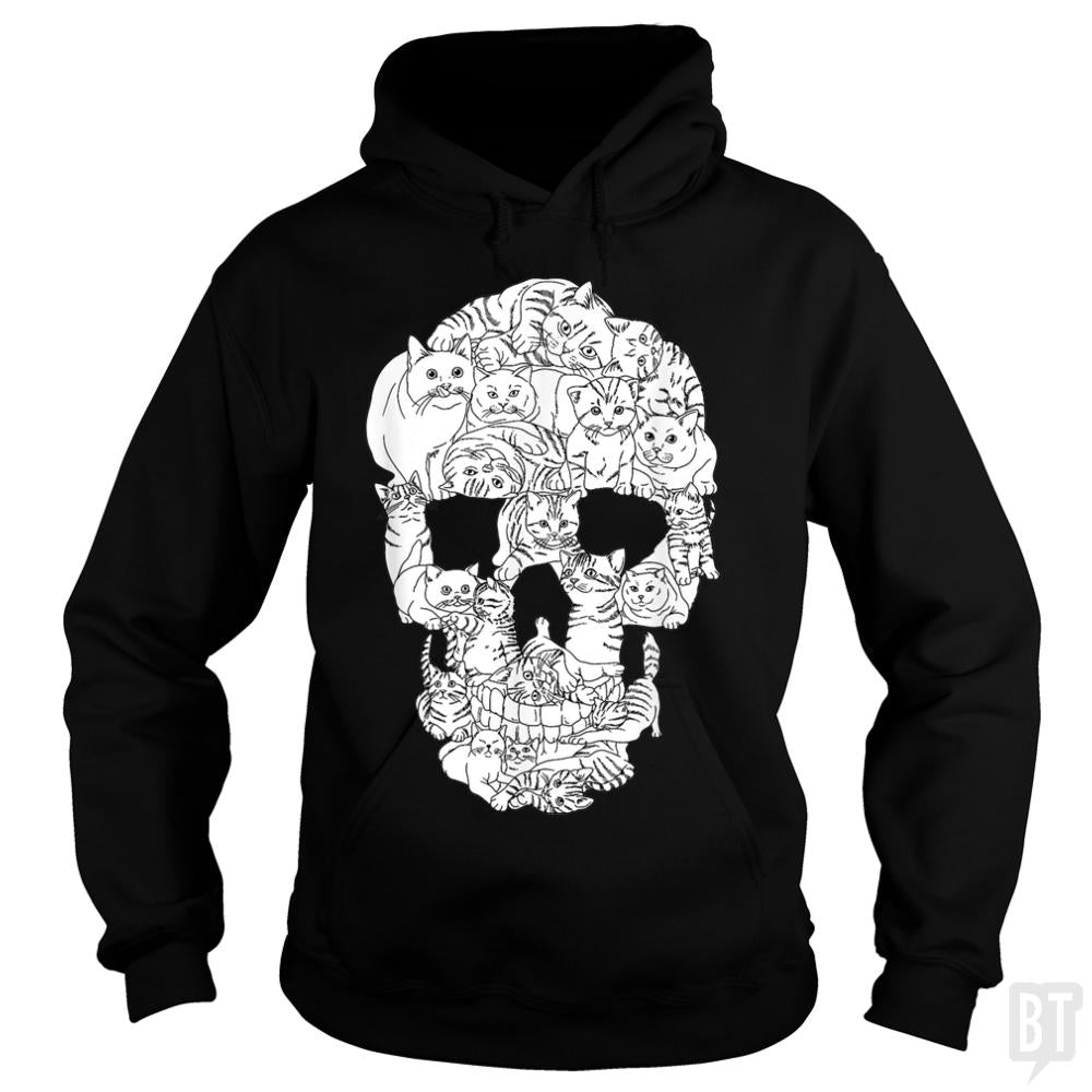 Cats Skull Hoodie