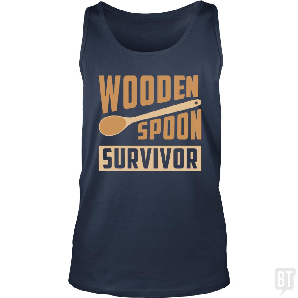 Wooden Spoon Survivor Tank Tops