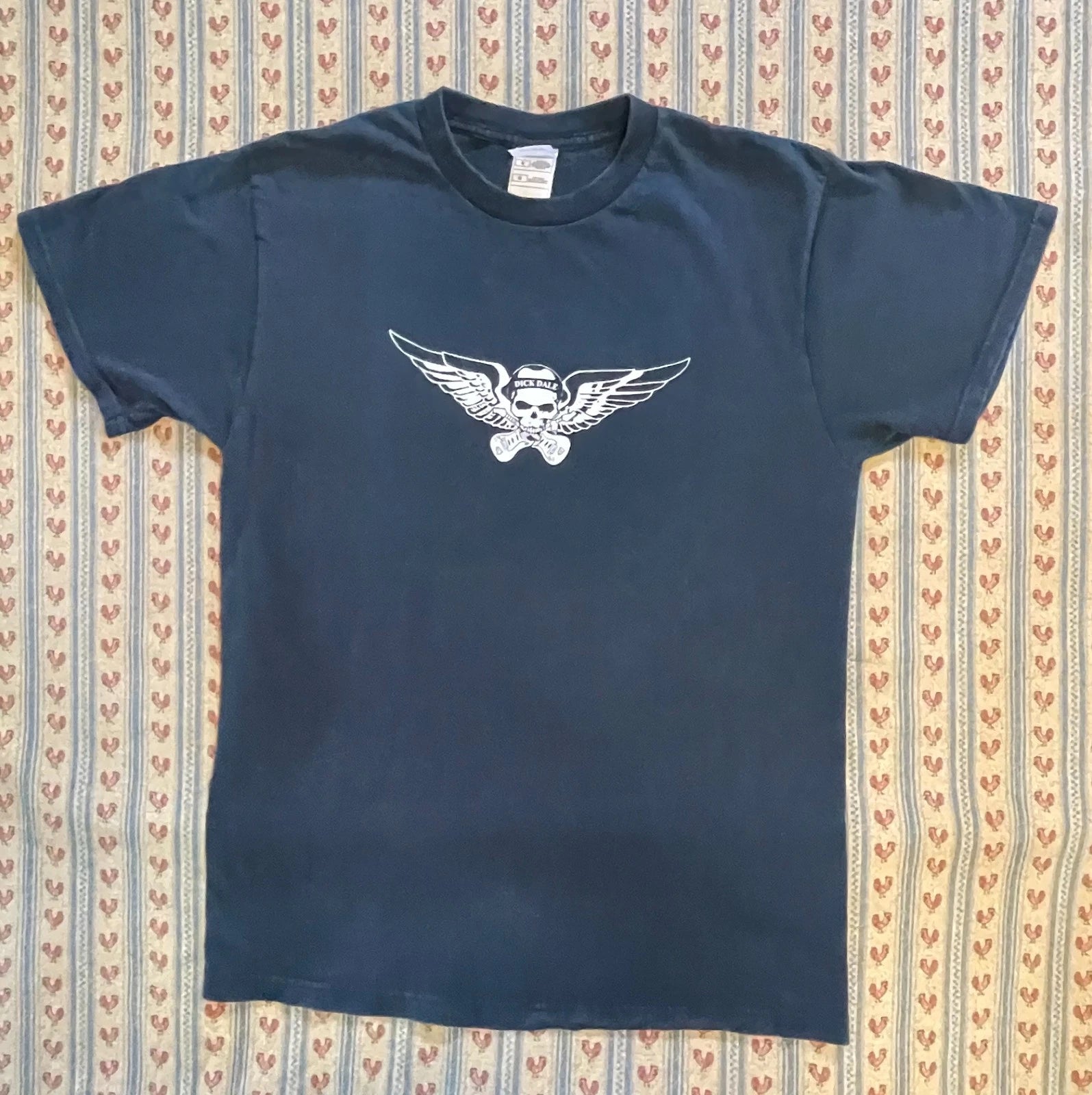Vintage Dick Dale Shirt 90’s Y2K Punk Surf Rockabilly Black Size M