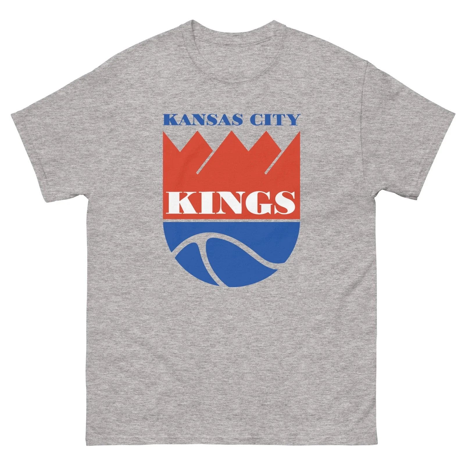 Kansas City Kings Basketball Graphic T Shirt Unisex classic tee