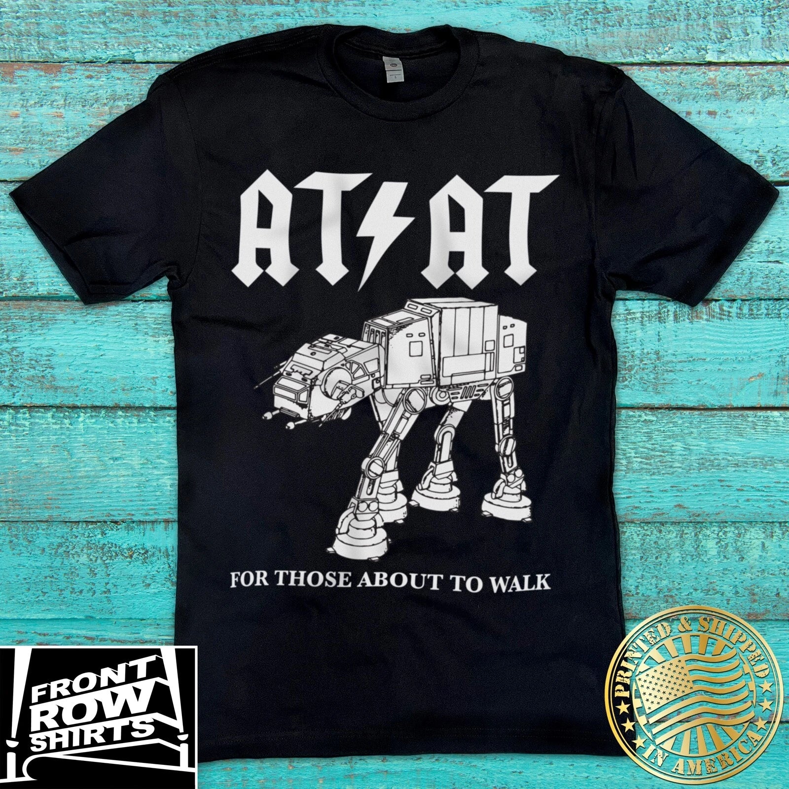 STAR WARS AT AT WALKER ***AC/DC*** T-SHIRT