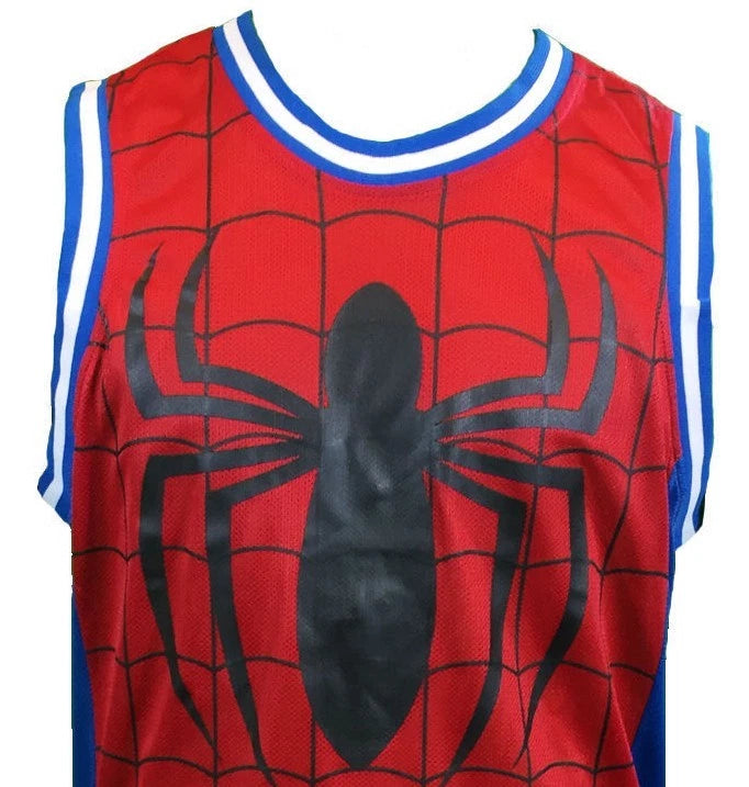SPIDER-MAN Men's Basket ball Jersey- SPIDEY MARVEL Homecoming NWT - L, XL, 2XL