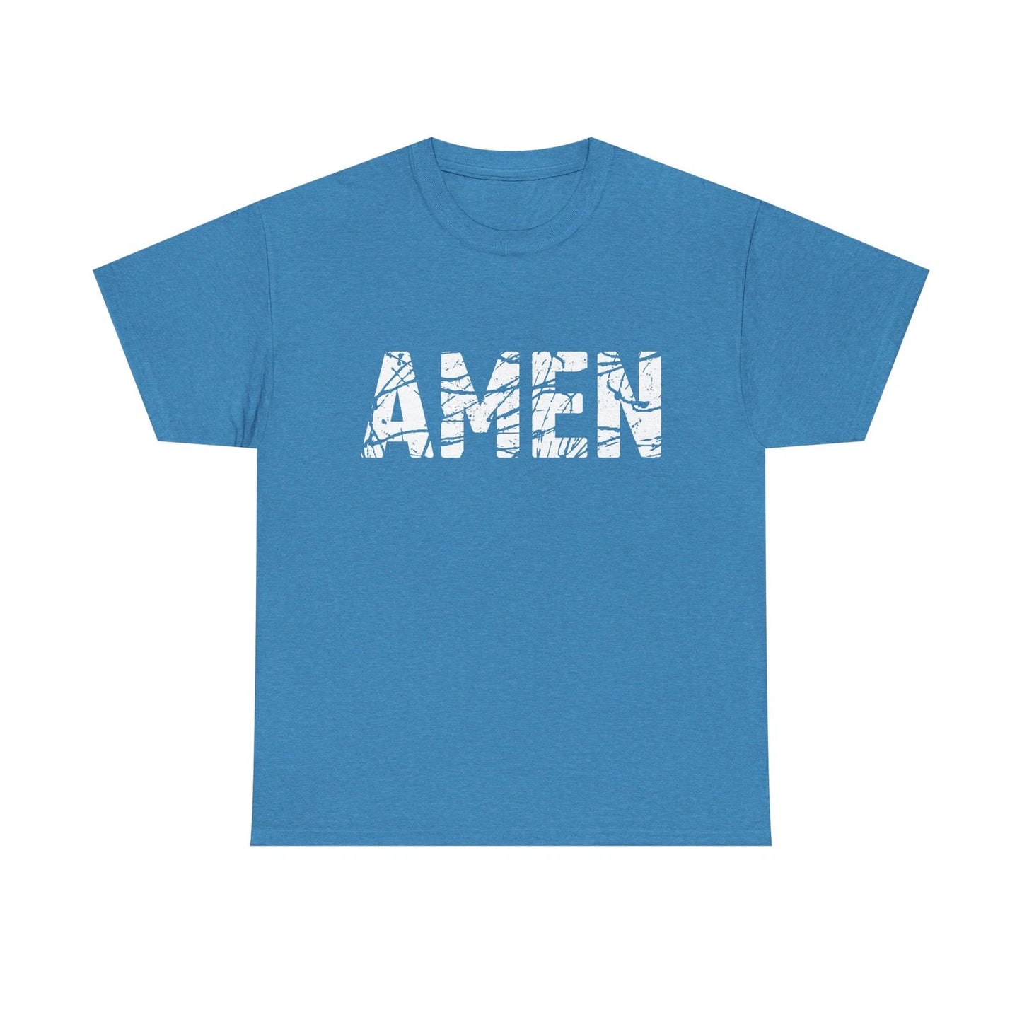 Amen Christian Boho Unisex Cotton Tee Religious T Shirt Church Religion New