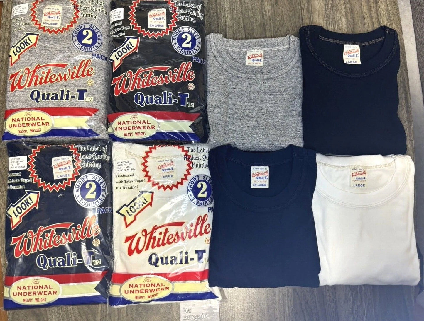 Bulk purchases great value‼【1 SHIRT】S-2XL WHITESVILLE T-SHIRT WV73544 Toyo acs