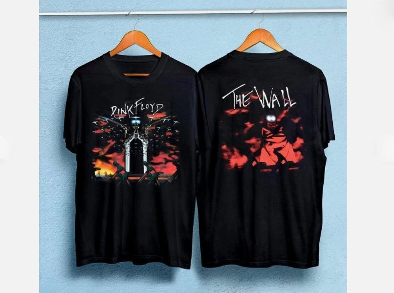 Deadstock 1997 Pink Floyd The Wall Tour T-shirt Band 90s T-shirt