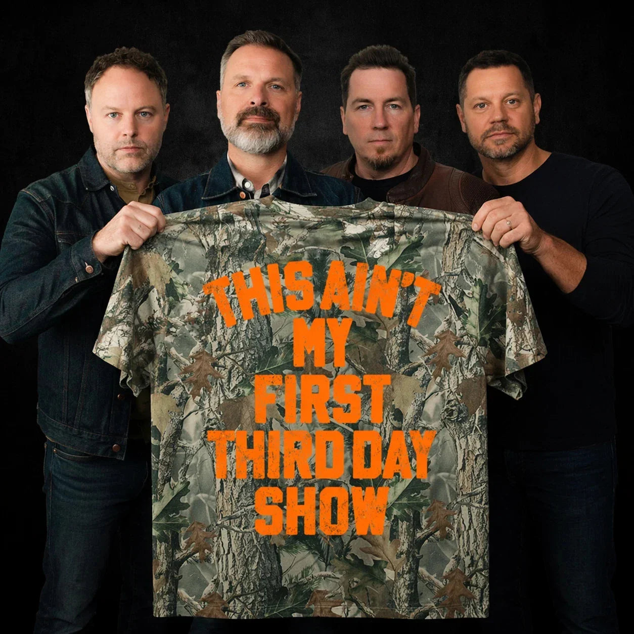 Third Day 30Th Anniversary Tour 2026 Unisex Camo All Over Shirt Size S-5XL