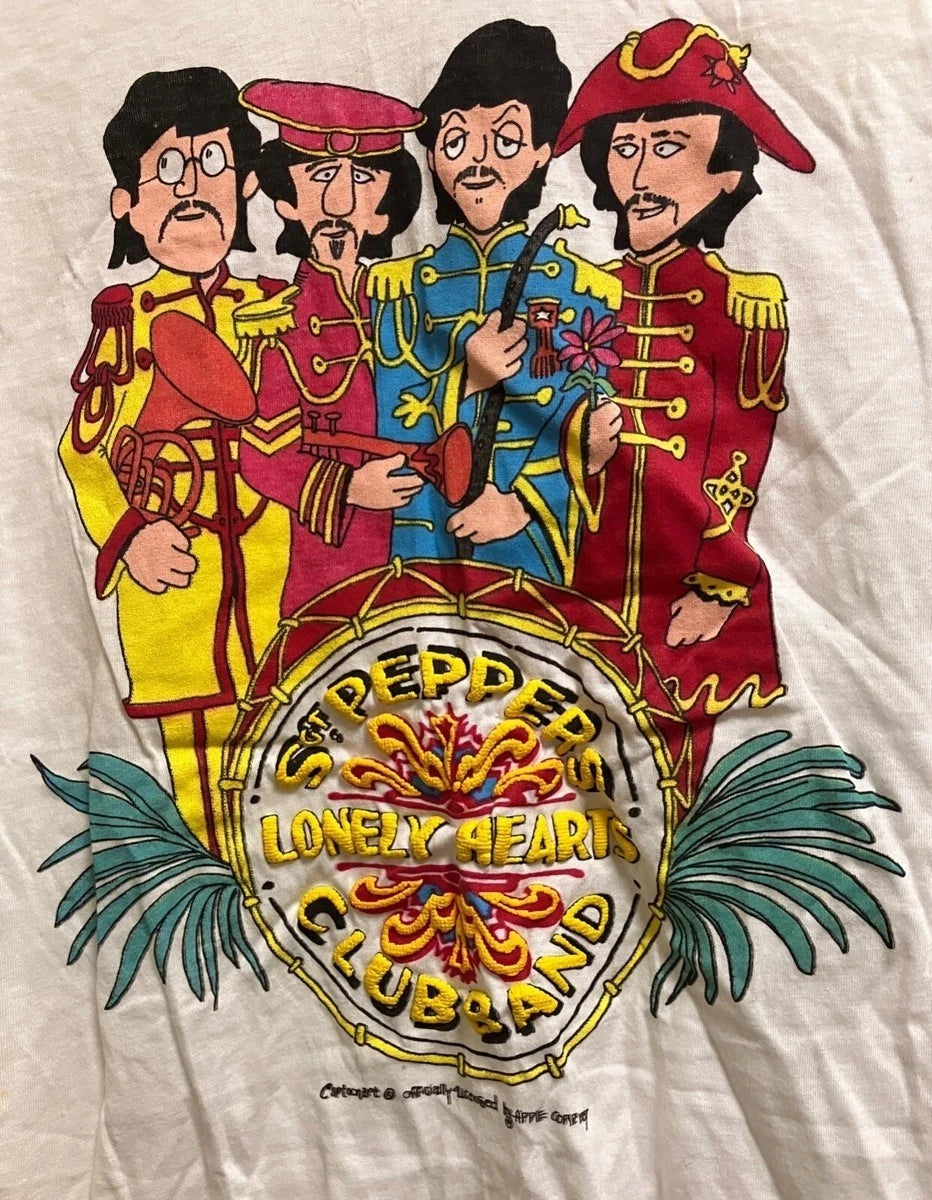 Rare The Beatles Cartoon Reprinted Collectible Shirts Collection  S-5XL U18.172