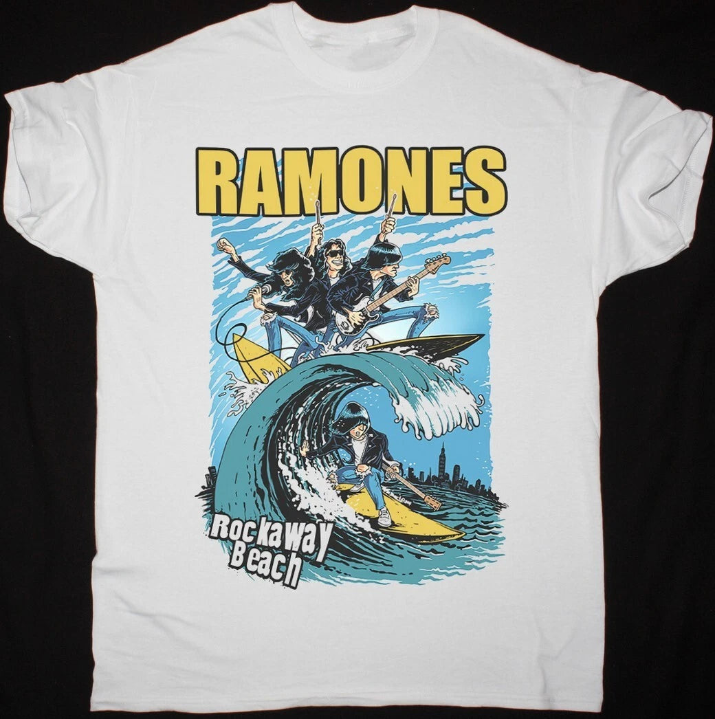 RAMONES ROCKAWAY BEACH T SHIRT