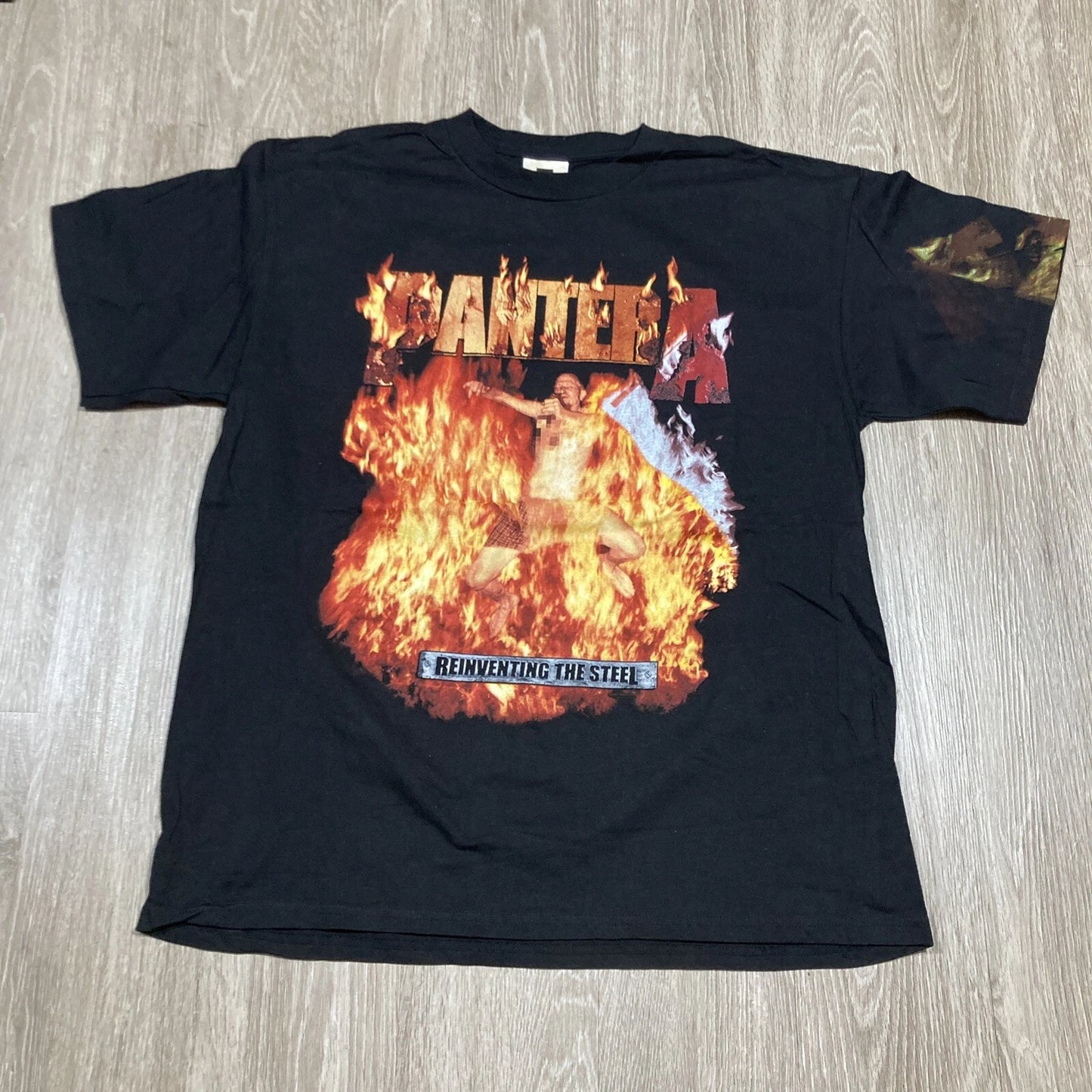 Pantera Shirt XL 00s Y2k Reinventing Steel Heavy Metal Band Concert Tour Tee