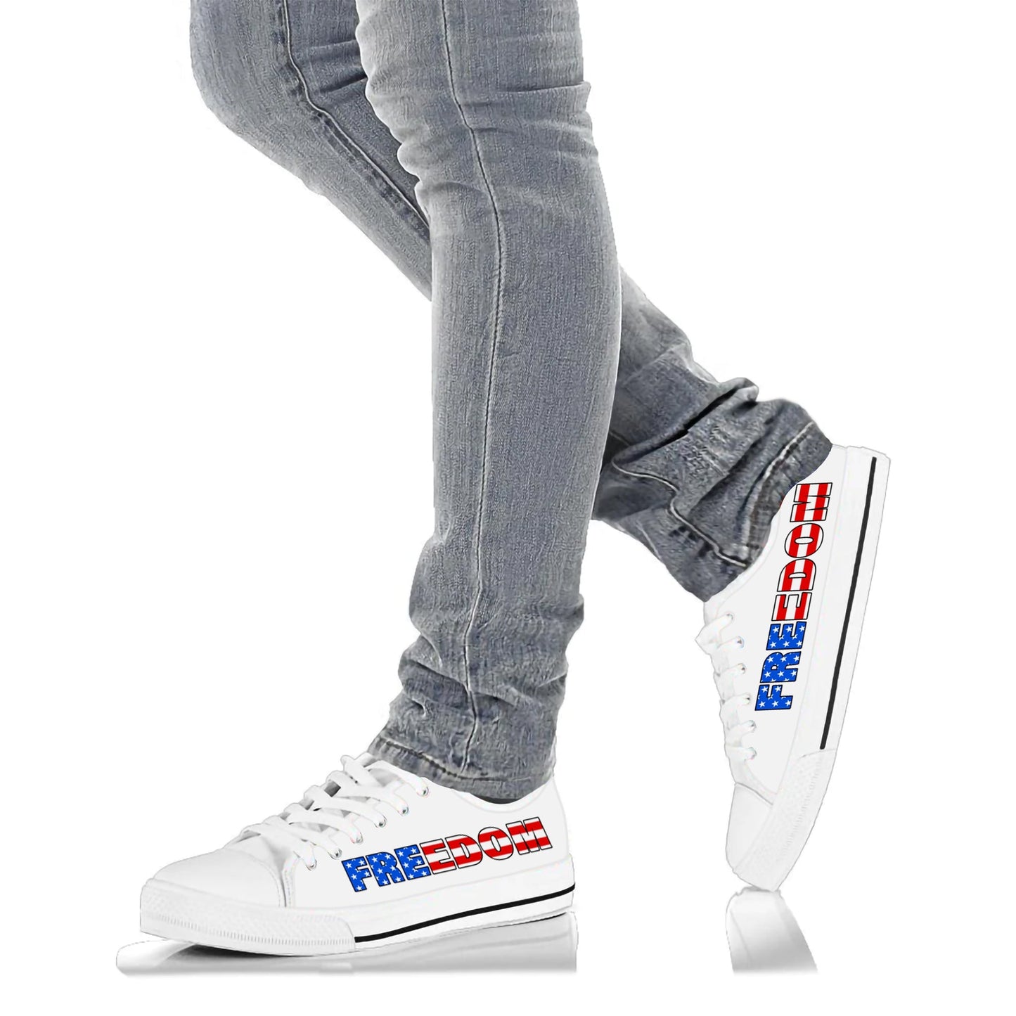 Freedom Charlie Low Top Canvas Shoe