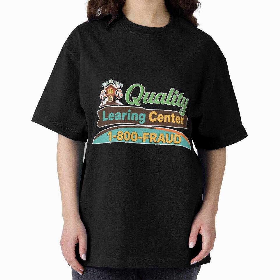 Funny Quality Learning Center 1 800 Fraud Parody Humor by kiralynstration
