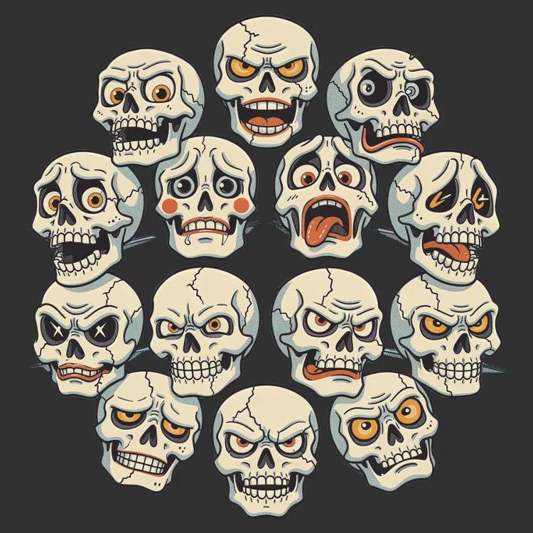 Skull Symphony Tee